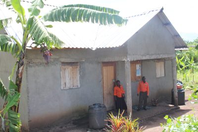 Nyamba staff quarters supported by coop